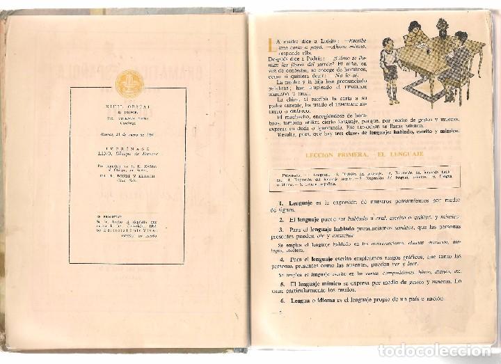 Libros de segunda mano: GRAM&Aacute;TICA. SEGUNDO GRADO. EDITORIAL LUIS VIVES 1952. (P/C12) - Foto 2
