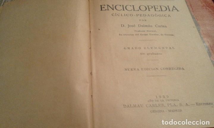 Libros de segunda mano: Enciclopedia Grado Elemental - 1939 - Foto 5
