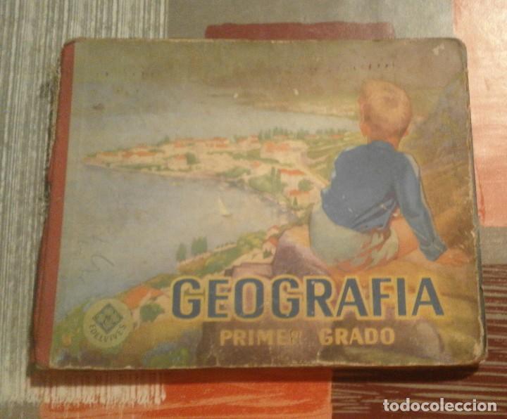 Libros de segunda mano: Geograf&iacute;a Primer Grado - 1960 - Foto 1