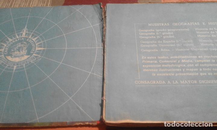 Libros de segunda mano: Geograf&iacute;a Primer Grado - 1960 - Foto 3