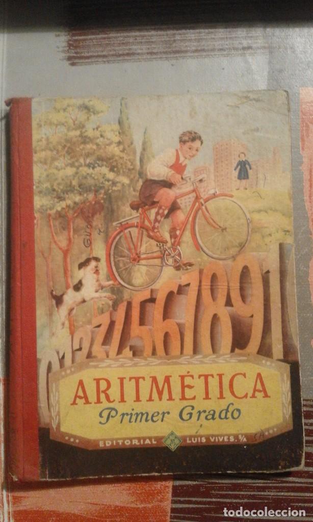 Libros de segunda mano: Aritm&eacute;tica Primer Grado - Ed. Luis Vives 1960 - Foto 1