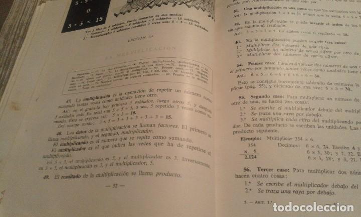 Libros de segunda mano: Aritm&eacute;tica Primer Grado - Ed. Luis Vives 1960 - Foto 9