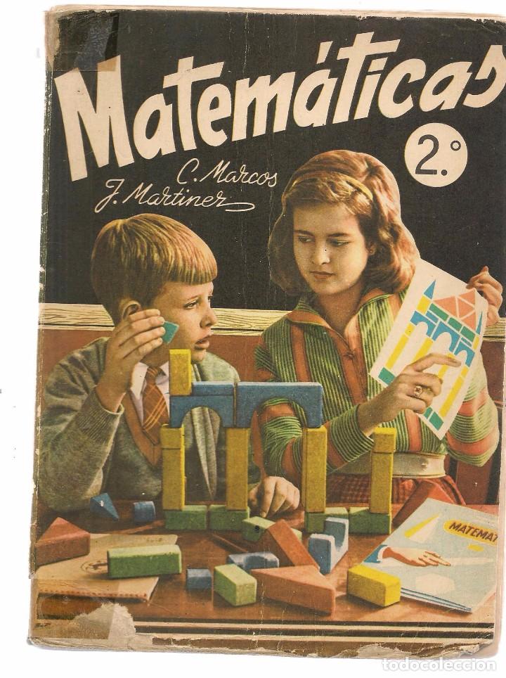 Libros de segunda mano: MATEM&Aacute;TICAS MODERNA 2&ordm;. EDICIONES S. M. 1964. (P/C13) - Foto 1
