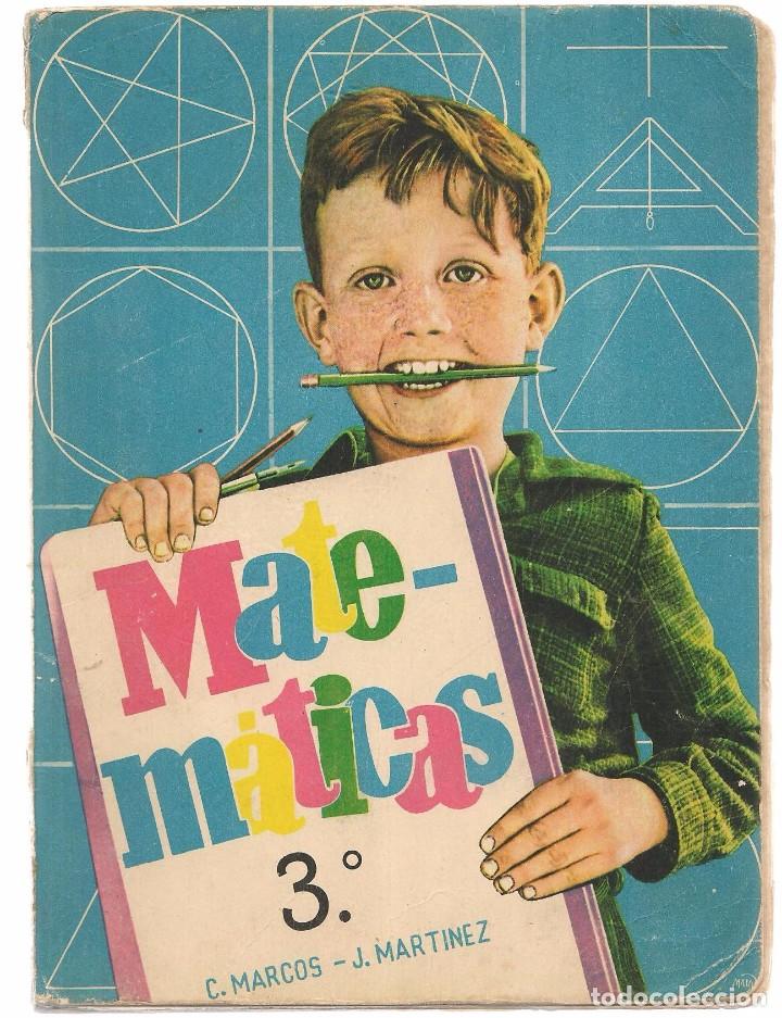 Libros de segunda mano: MATEM&Aacute;TICAS  3&ordm;. EDICIONES S. M. 1963. (P/C13) - Foto 1