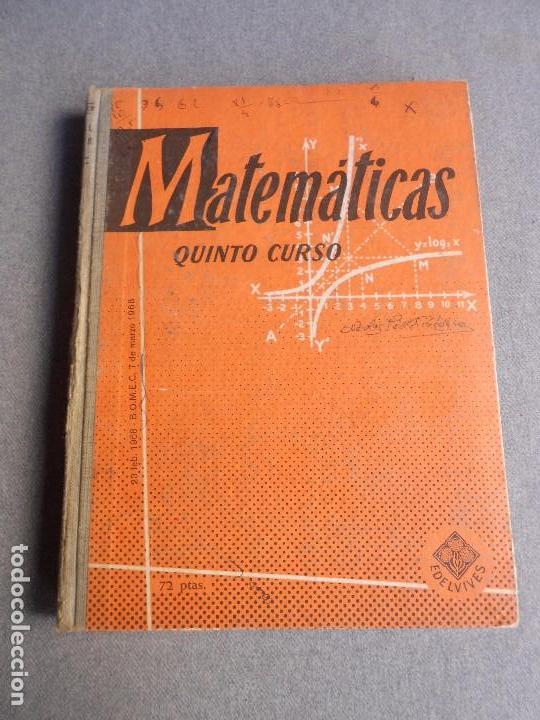 Libros de segunda mano: MATEMATICAS 5&ordm; CURSO. LUIS VIVES - Foto 1