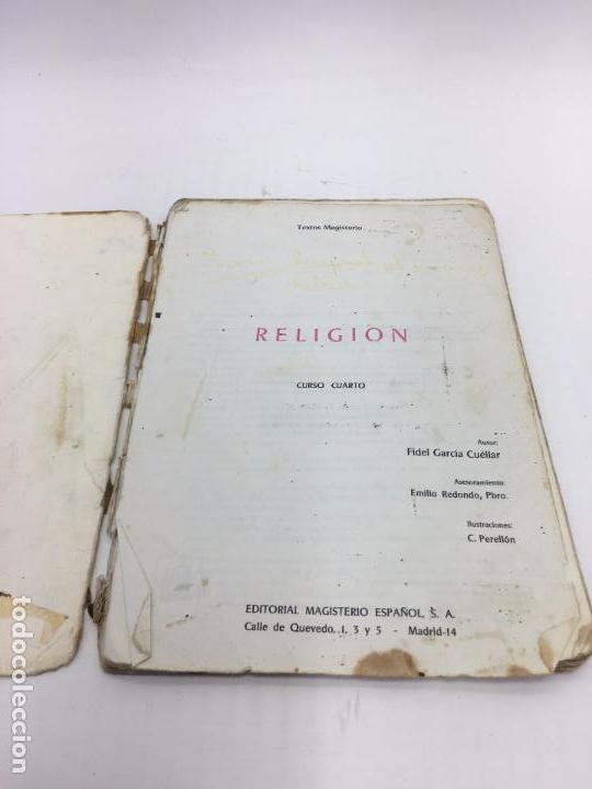 Libros de segunda mano: RELIGION  - 4&ordm; CURSO - 1967 - Foto 2