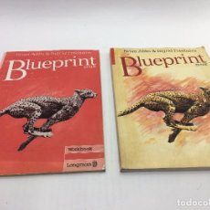 Libros de segunda mano: BLUEPRINT ONE, - STUDENTS' BOOK Y WORKBOOK - 1990
