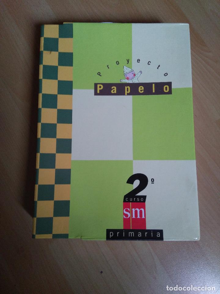 Libros de segunda mano: Libros de texto Proyecto Papelo - 2&ordm; Curso Primaria - SM - Foto 1