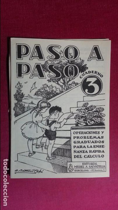 Libros de segunda mano: EXCELENTE LIBRETO PASO A PASO. EJERCICIOS PROBLEMAS. BARCELONA 1964 NUMERO 3. - Foto 1
