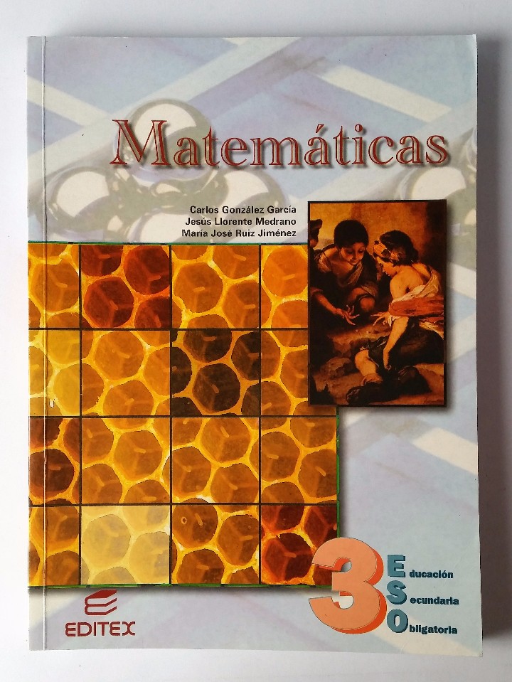 Libros de segunda mano: MATEM&Aacute;TICAS. 3&ordm; ESO. EDITORIAL EDITEX. - Foto 1