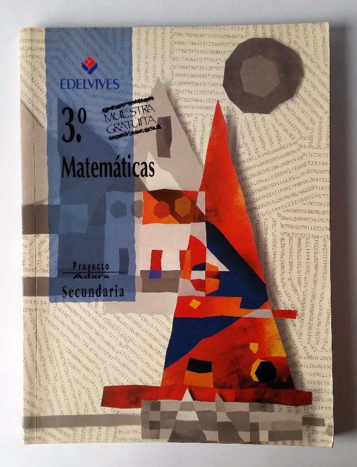Libros de segunda mano: MATEM&Aacute;TICAS. PROYECTO ADARA. 3&ordm; ESO. EDITORIAL EDELVIVES. - Foto 1