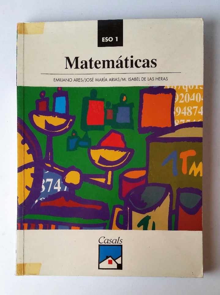 Libros de segunda mano: MATEM&Aacute;TICAS. 1&ordm; ESO. EDITORIAL CASALS. - Foto 1