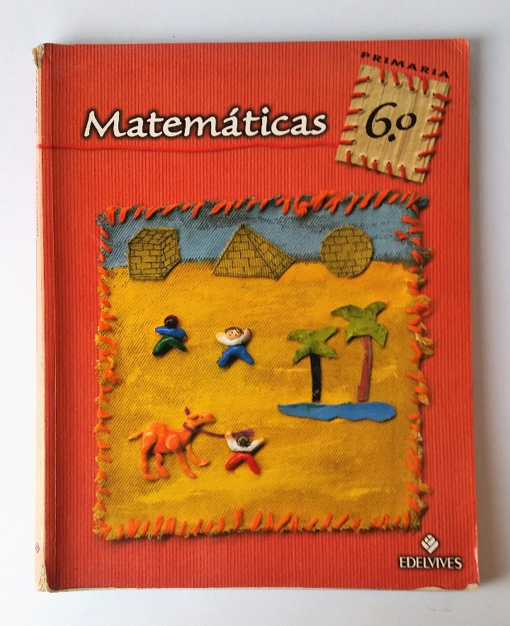 Libros de segunda mano: MATEM&Aacute;TICAS. 6&ordm; PRIMARIA. EDITORIAL EDELVIVES. - Foto 1