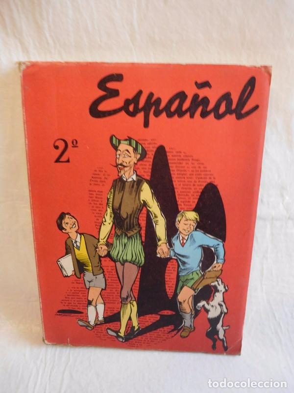 Libros de segunda mano: M69 LIBRO DE TEXTO ESPA&Ntilde;OL 2&ordm;. ED. SM. A&Ntilde;O 1961. - Foto 1