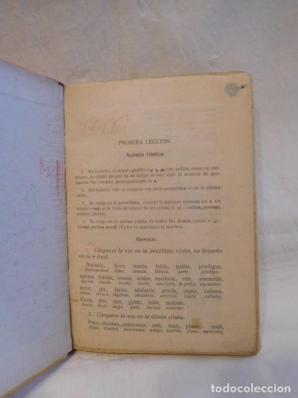 Libros de segunda mano: LIBRO DE TEXTO LENGUA FRANCESA. PRIMER CURSO. ED. BRU&Ntilde;O. - Foto 2