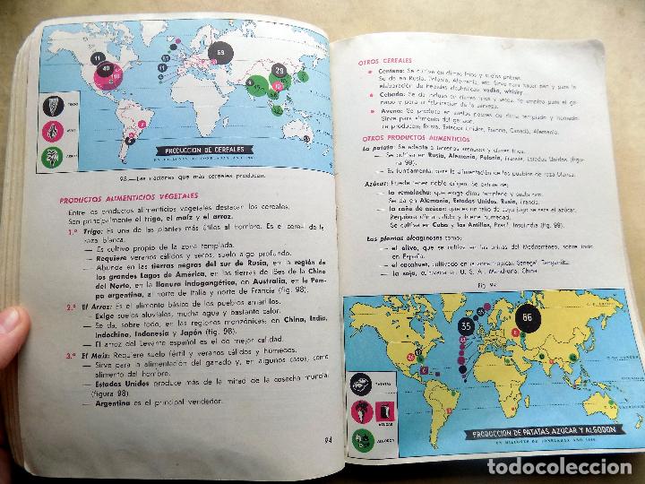 Libros de segunda mano: GEOGRAFIA UNIVERSAL. 2 CURSO. 1964. MADRID. - Foto 3