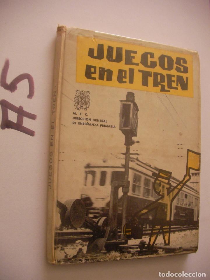 Libros de segunda mano: ANTIGUO LIBRO JUEGOS EN EL TREN - Foto 1