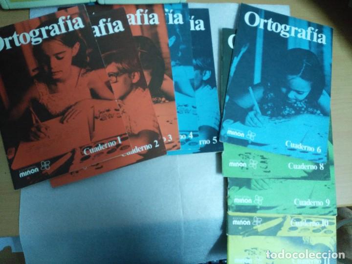Libros de segunda mano: CURSO DE ORTOGRAFIA , 11 EJEMPLARES  - EDITA : MI&Ntilde;ON 1978 . - Foto 1