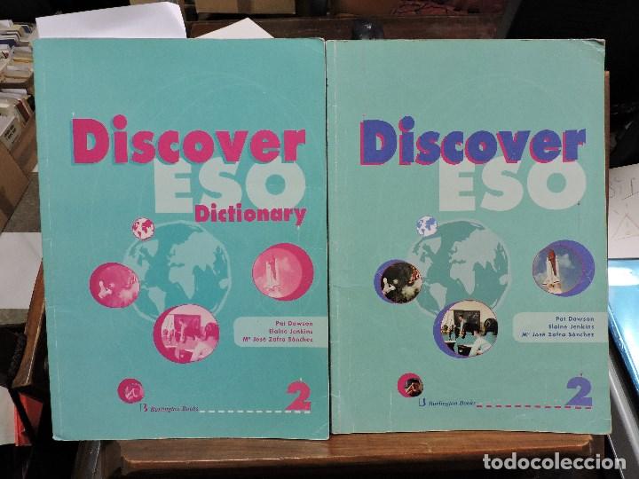 Libros de segunda mano: Discover. 2&ordm; ESO. + Dictionary. Ed. Burlington Books. 2000 - Foto 1