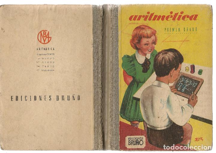 Libros de segunda mano: ARITM&Eacute;TICA. PRIMER GRADO.  EDICIONES BRU&Ntilde;O. 1960. (P/C16) - Foto 3