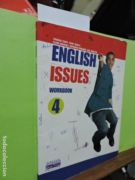 Libros de segunda mano: English Issues workbook 4. Ed. Anaya. Madrid 2008 - Foto 1