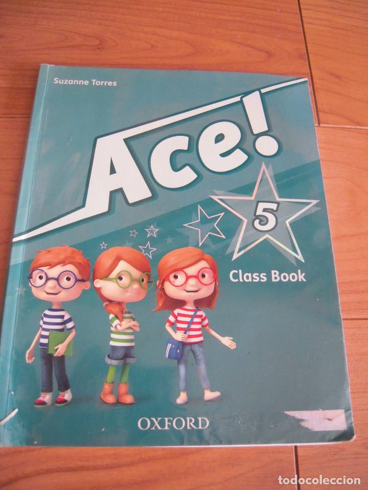Libros de segunda mano: Ace! Class Book 5&ordm; Primaria Oxford - Foto 1