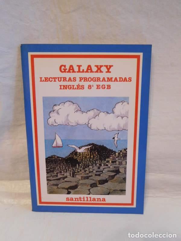 Libros de segunda mano: Libro de Lecturas Programadas Galaxy. Ingl&eacute;s 8&ordm; EGB. Santillana. 1987. 64 p&aacute;ginas. - Foto 1