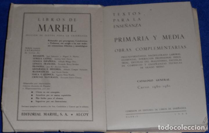 Libros de segunda mano: Cat&aacute;logo General - Libros de ense&ntilde;anza - Curso 1960 1961 - INLE - Foto 2