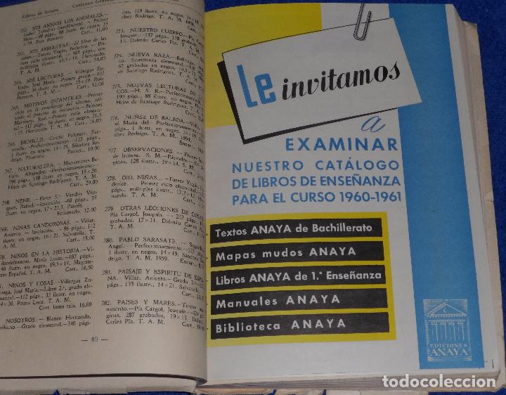 Libros de segunda mano: Cat&aacute;logo General - Libros de ense&ntilde;anza - Curso 1960 1961 - INLE - Foto 3