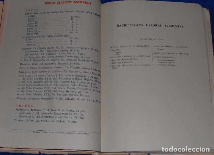 Libros de segunda mano: Cat&aacute;logo General - Libros de ense&ntilde;anza - Curso 1960 1961 - INLE - Foto 7