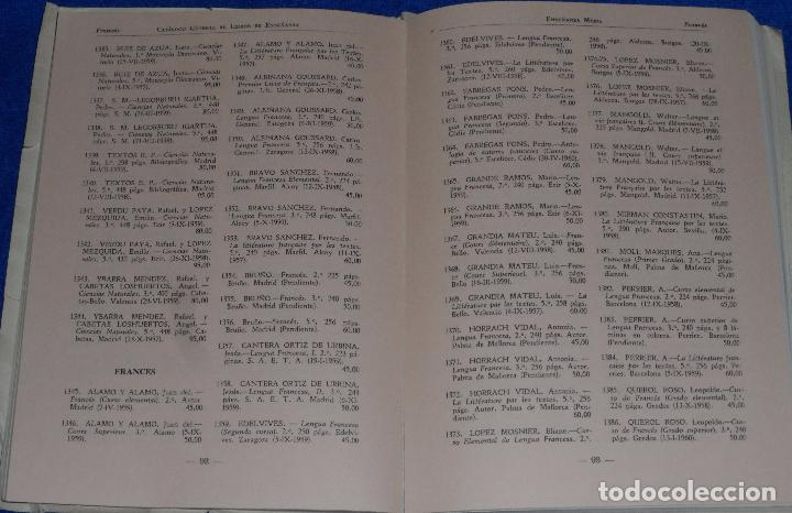 Libros de segunda mano: Cat&aacute;logo General - Libros de ense&ntilde;anza - Curso 1960 1961 - INLE - Foto 8