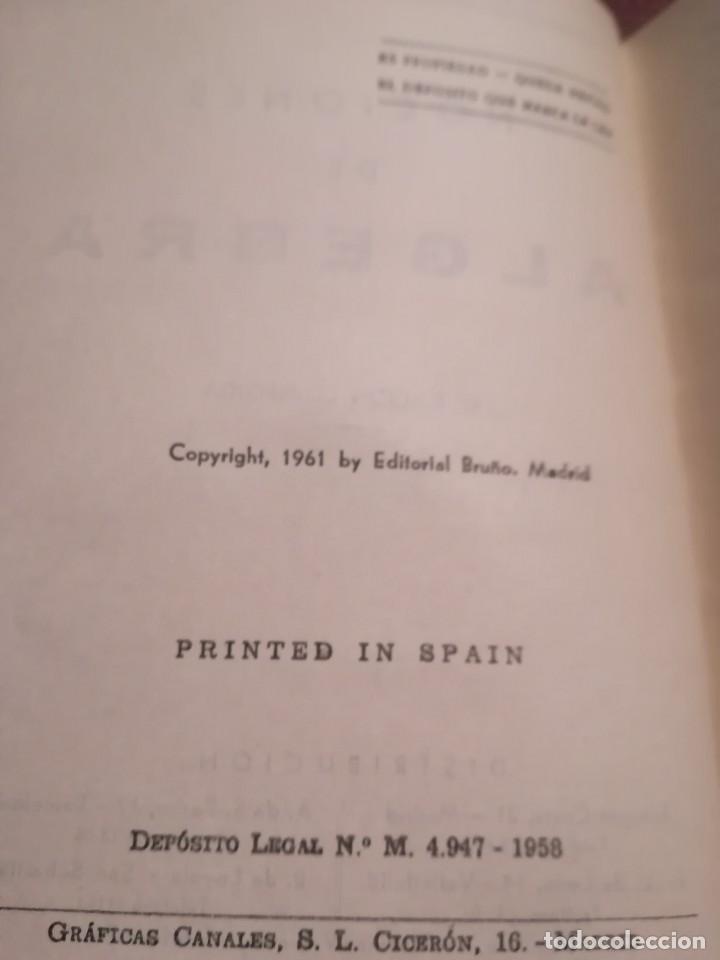 Libros de segunda mano: Nociones de &Aacute;lgebra - Ediciones Bru&ntilde;o - 1961 - Foto 4