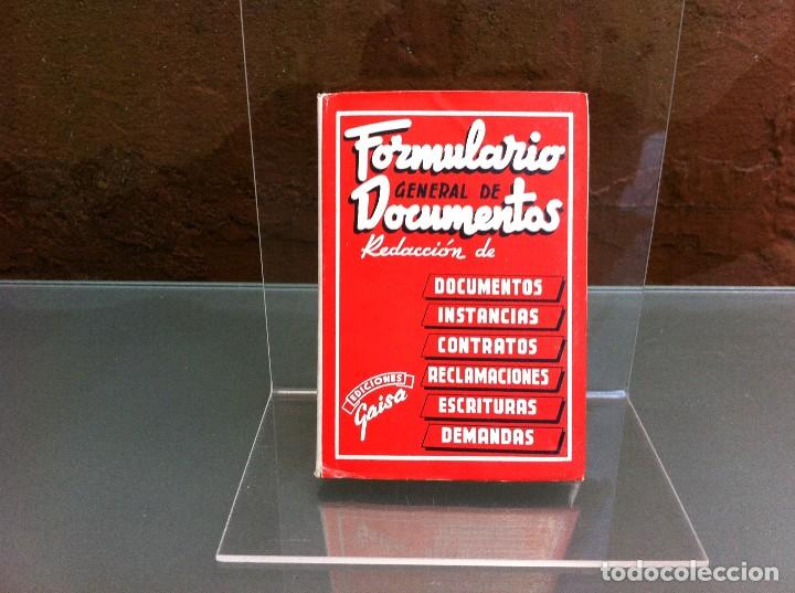 Libros de segunda mano: FORMULARIO GENERAL DE DOCUMENTOS. REDACCI&Oacute;N DE DOCUMENTOS, INSTANCIAS, CONTRATOS, RECLAMACIONES... - Foto 1