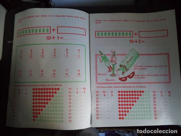 Libros de segunda mano: Cuaderno de escuela El Mundo de los Numeros - Curso 1 - Foto 2