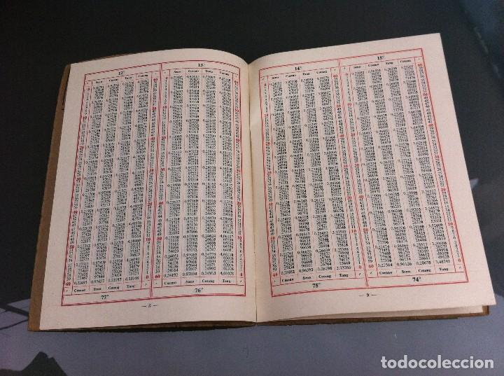 Libros de segunda mano: TABLAS TRIGONOM&Eacute;TRICAS NATURALES POR EDLVIVES. - Foto 2
