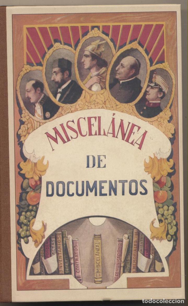 Libros de segunda mano: MIscel&aacute;nea de Documentos. Edici&oacute;n Facsimil de la de 1930. - Foto 1