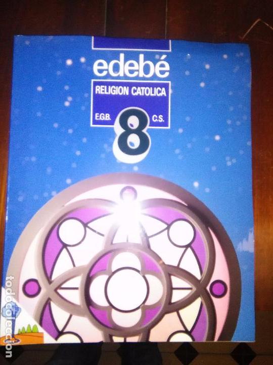 Libros de segunda mano: LIBRO DE TEXTO religion catolica egb edebe8 cs - Foto 1