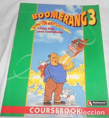 Libros de segunda mano: BOOMERANG 3, COURSEBOOK, RICHMOND PUBLISHING, 1996 - Foto 1