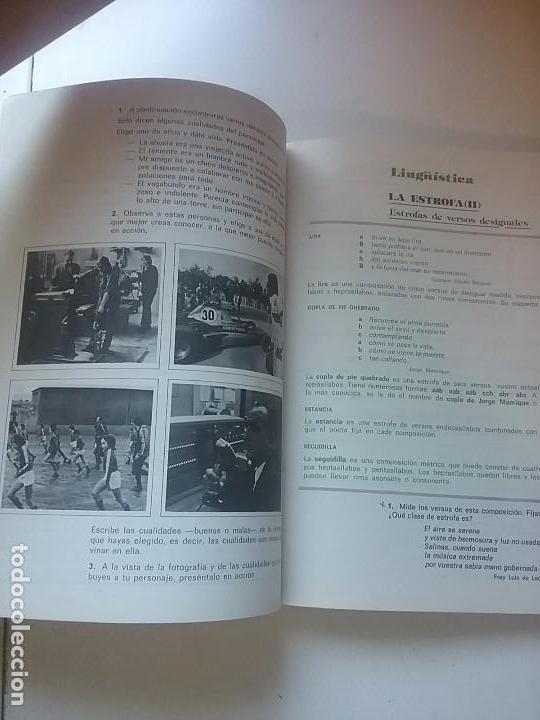 Libros de segunda mano: LENGUAJE 7 SANTILLANA E.G.B - Foto 3