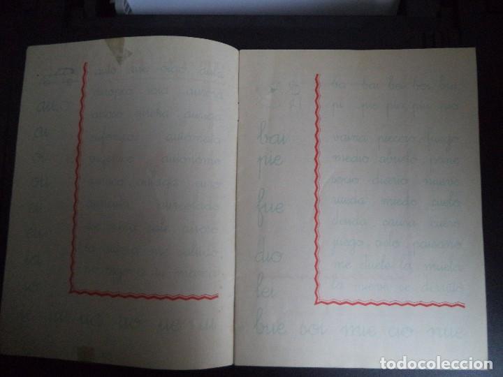 Libros de segunda mano: Cuaderno escuela ejercicios de Caligrafia. Copio de Campanillas. - Foto 2