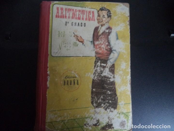 Libros de segunda mano: Libro de escuela Aritmetica de 2&ordm; Grado - Bru&ntilde;o - Foto 1