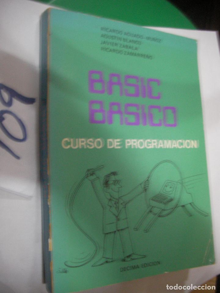 Libros de segunda mano: ANTIGUO LIBRO CURSO DE PROGRAMACION BASIC BASICO - Foto 1