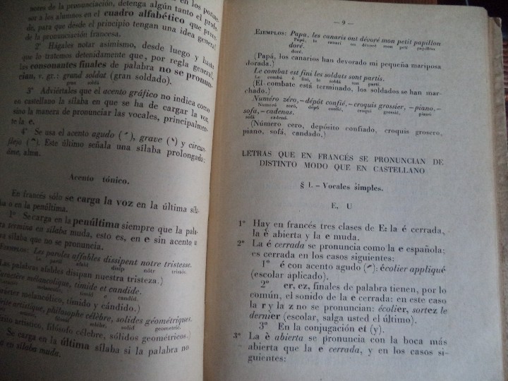 Libros de segunda mano: Metodo de Frances segundo curso tapas de carton 1953 ediciones Bru&ntilde;o - Foto 3