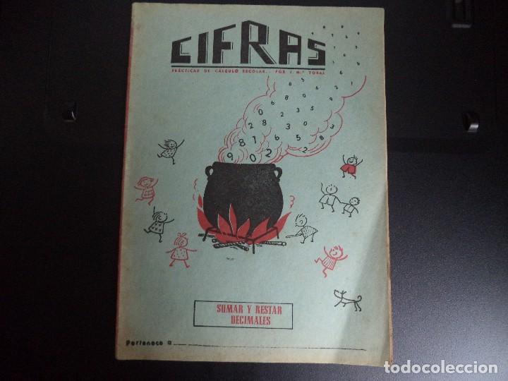 Libros de segunda mano: Cuaderno de escuela Cifras. - Foto 1