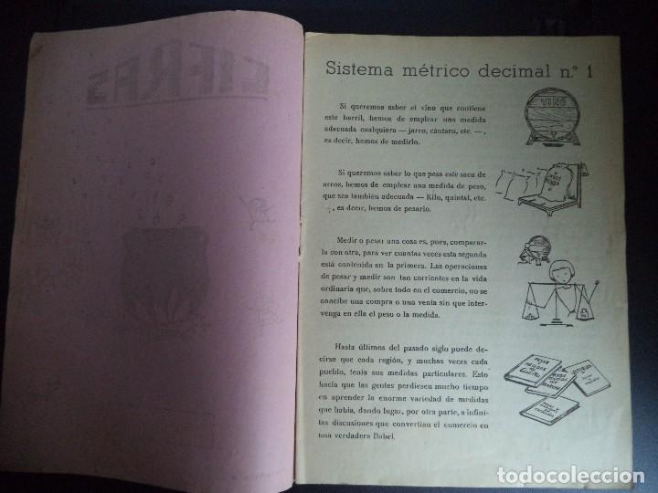 Libros de segunda mano: Cuaderno de escuela Cifras. - Foto 2