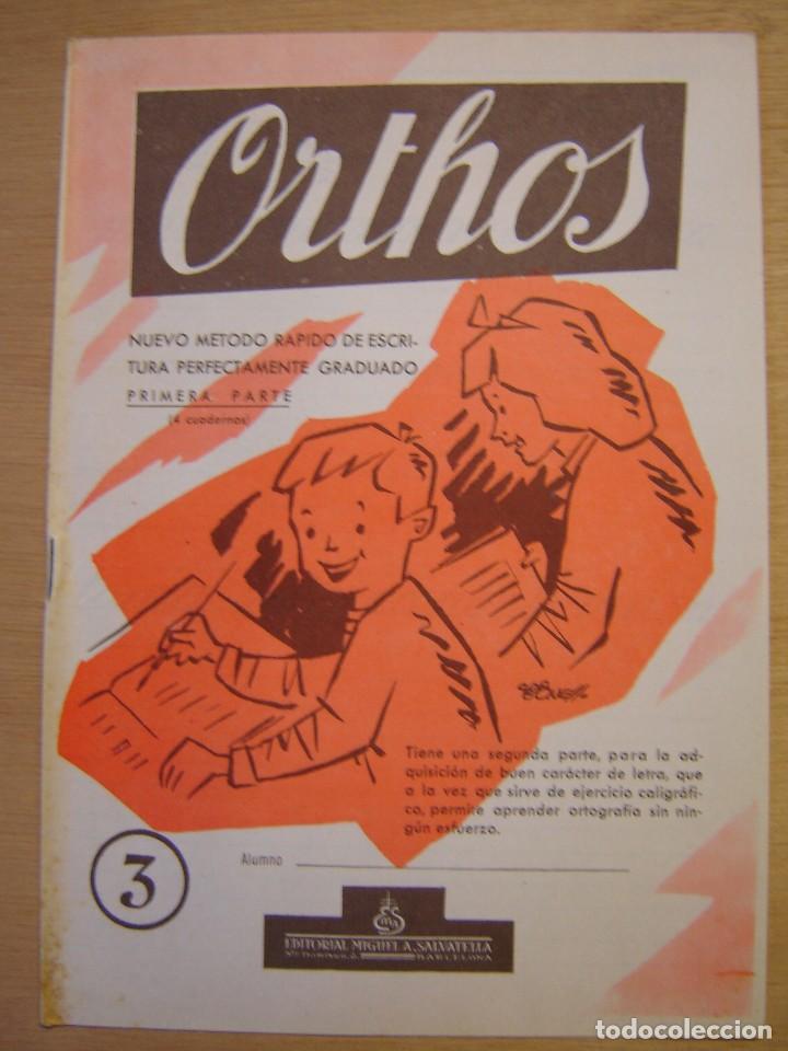Libros de segunda mano: Cuaderno Orthos n&ordm; 3 ,Primera parte - Foto 1