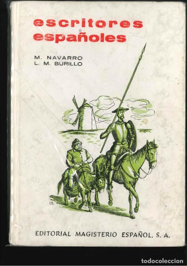 Libros de segunda mano: ESCRITORES ESPA&Ntilde;OLES - Foto 1