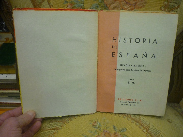 Libros de segunda mano: HISTORIA DE ESPA&Ntilde;A GRADO ELEMENTAL. EDICIONES S.M. 1961. ILUSTRADO. - Foto 3