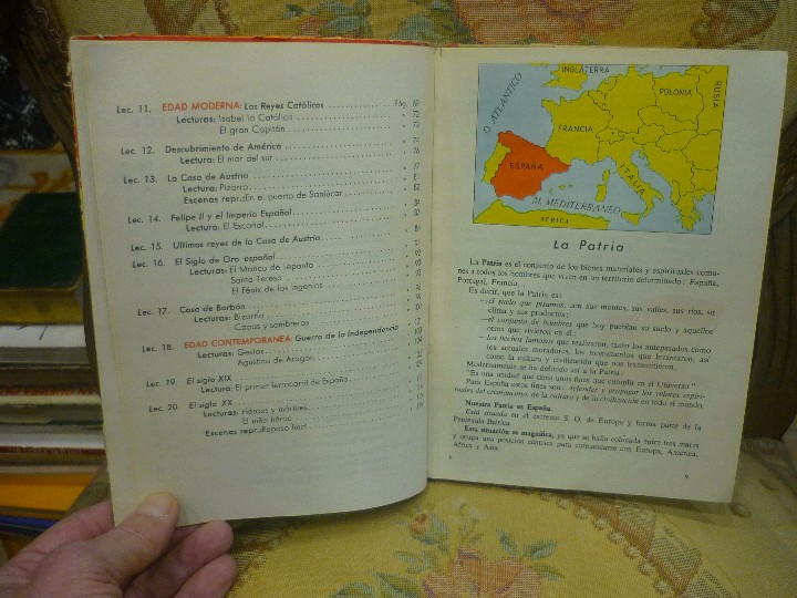 Libros de segunda mano: HISTORIA DE ESPA&Ntilde;A GRADO ELEMENTAL. EDICIONES S.M. 1961. ILUSTRADO. - Foto 6