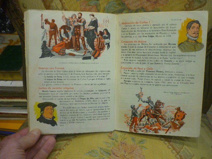 Libros de segunda mano: HISTORIA DE ESPA&Ntilde;A GRADO ELEMENTAL. EDICIONES S.M. 1961. ILUSTRADO. - Foto 8